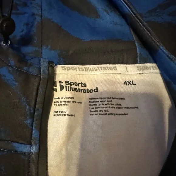 Sports illustrated hooded pull over brand new 4x - Picture 3 of 3